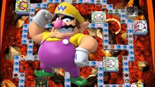 Mario Party 4 (GC) Bowsers Gnarly Party | Story Mode | Wario | Hard