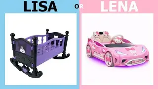 Lisa or Lena 😍❤️ #viral #trendingvideo #lisaandlena #lena #fun #lisa | Video 100