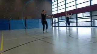 Tanzpr&uuml;fung Handger&auml;t Band Uni Frankfurt