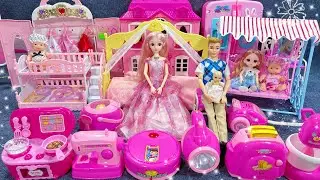 25 Minutes Satisfying With Unboxing Cute Pink Princess House Toys Play Set ReviewToys