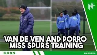 UNDER PRESSURE Thomas Frank takes Spurs training | Champions League