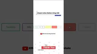 How to make beautiful action Button using CSS