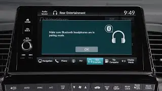 2025 Honda Odyssey | Using Wireless and Wired Headphones