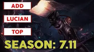 MVP ADD Lucian Top vs Jayce Challenger Korean Pro Replay