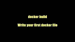 Docker build
