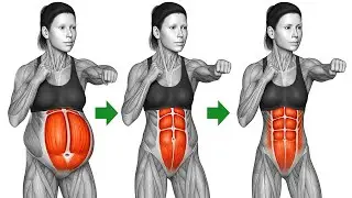 30 Min Gentle Standing Core Workout &ndash; Burn Belly Fat & Sculpt Six Pack Abs at Home | No Equipment