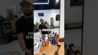 How I film my barber videos💈  #howto #tech #video #content #barber #vlog