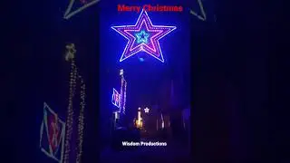 Happy Christmas...street Decorations Lahore Pakistan