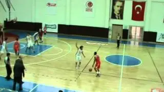 Sean  Carter 2013-2014 turkish basketball Pertevniyal vs M M Piyango