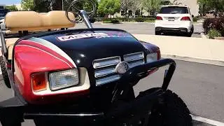 Custom Golf Cart Wrap