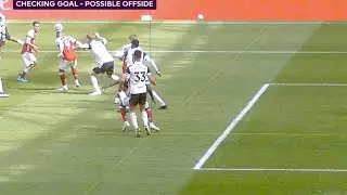 Was this offside? VAR rules out Ceballos goal | Arsenal 1-1 Fulham