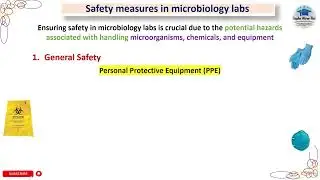 Safety measures of microbiology lab | General safety | PPE | GLP | proper training #laboratory