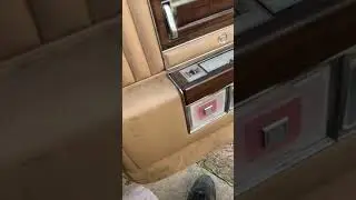 1987 Cadillac fleetwood  rear door panel removal