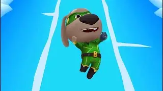 Talking Tom Hero Dash - Special Events: Raccoon Chase ( Talking Ben ) Gameplay