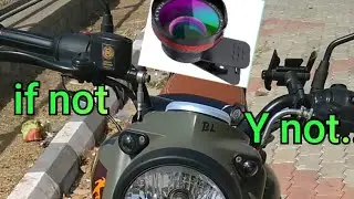 Wide Angle Lenses For Mobile Motovloging | RE Classic 350