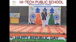 Aarohi // Class 6// Speech // Republic Day // 2026 // Hi-Tech Public School // Unnao