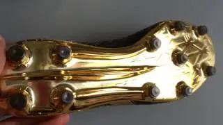 Black/Gold adidas ACE 16+ Purecontrol Paul Pogba cleats