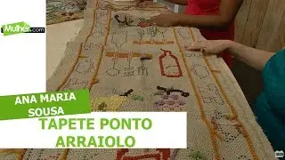 Tapete de cozinha no ponto arraiolo - Ana Maria Sousa - 17/10/2019