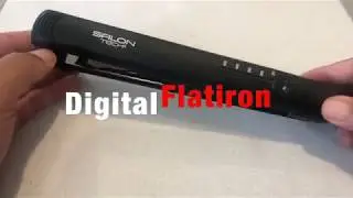 450 Digital Titanium Flatiron from Salon Tech