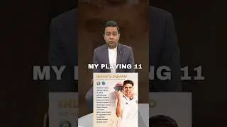 India vs West Indies Test Match Aakash Chopra Playing 11 #teamindia #indiancricketer #cricketnews