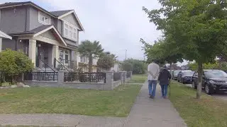 Walk - Vancouver City - BC Canada. Renfrew Heights Area. Rupert & Kootenay Street - East 24 23 Ave.
