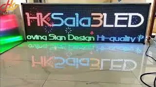 Running Text Full Color 53x170Cm P5 Outdoor Mini Videotron