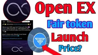 OEX Fair Launch ⚖️ will happen on both the Android app and the website! 📱💻