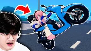 BEDY DYING OF LAUGHTER WHILE DATING THIS RACING GIRL | VINA CITY ROBLOX