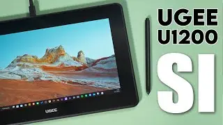 ¿Es recomendable una tableta gráfica de pantalla TAN BARATA? UGEE U1200