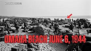The First Steps Onto Enemy Ground | Omaha Beach D-Day Landing (WWII True Story)