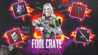 THE FOOL IS BACK, opening new joker crates | 30.000 UC | PUBG | JACOB 😈❤️