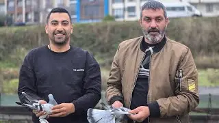 Halkalı Bölgesindeyiz yine cengiz adem dostları ziyaret ettik  ucurdukları kuşu izledik#taklacı#kuş