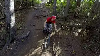 Full Tour of the Somewhat Secret Fish Creek Mountain Bike Jumps| POV Mountain Bike Footage
