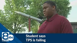 Tulsa Public Schools senior demands better education for future students