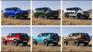 Scout Motors Traveler Colors & Rallye Stripes Preview by Scoutevforum.com