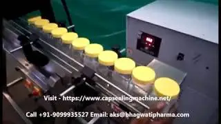 Induction Cap sealer machine , Glass bottle and Jar induction cap sealing machine