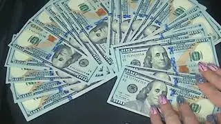 ASMR Rustling Money  Couting Money  Energy of Money