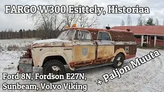Koneharrastajan luona kylässä | Fargo, Ford 8N, Majoria, Sunbeam, Viking, Fordson E27N | Segmentoitu