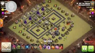 TH9 - Quad LALOON attack