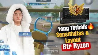 Sensitivitas PUBG Mobile Terbaik 2025 | Sensitivitas BTR Ryzen Terbaru + Kode Layout PUBG 5 Jari