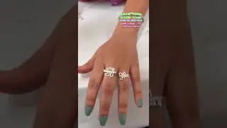 new designer silver radha krisha name rings, with 70% discount on instant order #shorts #ytshorts