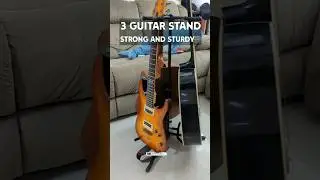 Multi Guitar Stand - Compact And Sturdy #shorts