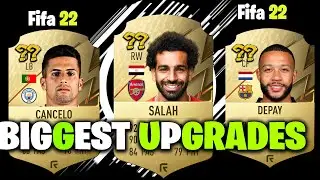 Fifa 22 biggest winter UPGRADES FT CANCELO,SALAH,DEPAY!