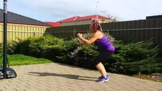 Leisa Timms online personal trainer -  Plyometrics Squat Jumps