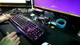 Corsair K70 Rapidfire RGB Sound Test (Cherry MX Silver)