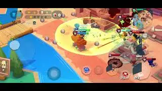 2 rubie snipers taking down level 20 Poe + Duke squad! Then fighting and healing deep in the fire!