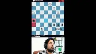 Hikaru wins but gets frustrated 😤♟️#shorts #chess #hikarunakamura #chessedit