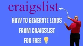 How to generate leads from Craigslist for Free