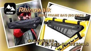 👀 Inside the Rhinowalk Frame Bag (BGY0071 / BGY0072) | Waterproof, Dual Compartments & More!