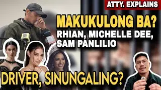 MICHELLE DEE RHIAN RAMOS AT SAM PANLILIO POSIBLENG MAKULONG? BINUGBOG ANG DRIVER? ANGPAO SCANDAL